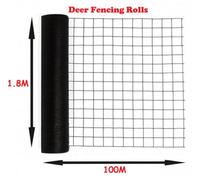 SecureFix Direct Deer Fencing Net Mesh Deterrent 1.8M High X 100M Long (Boundary Fence Netting Game Pheasant Poultry)