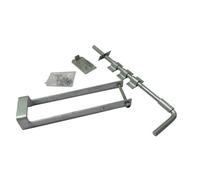 SecureFix Direct Double Field Gate Fastener Set - Drop Bolt & Throw Over Loop (Galvanised Heavy Duty Latch)