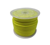 SecureFix Direct Elastic Bungee Rope Shock Cord 10mm Yellow (100M Reel Elasticated Tie Down)