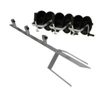 SecureFix Direct Electric Fence Corner Mounting Post 1.2M & 3X Black Geared Reels