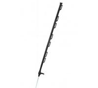 SecureFix Direct Electric Fence Poly Posts 4Ft Black - Pack Of 40 (Fencing Stake Plastic 1200mm)
