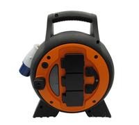 SecureFix Direct Electric Hook Up Roller Extension Lead 15M (Camping Mains Power Cable Reel Caravan Campsite)