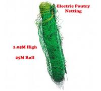 SecureFix Direct Electric Poultry Netting Fence 25M Long 1.05M High (Chicken Fencing Net Mesh)