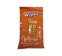 SecureFix Direct Extra Stength Leather Cleaning Wipes X40 (Sterilising Sofa Car Interior Cleaner)