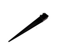 SecureFix Direct Fence Post Support Spike Holders 4" 100mm X1 (Square Bolt Grip Fencing Shoe)