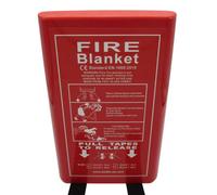 SecureFix Direct Fire Retardant Safety Blanket 1.2M X 1.2M (Quick Release Fireproof Home Kitchen)