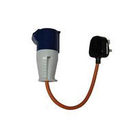 SecureFix Direct Fly Lead Socket Converter 13A Plug to 16A Socket (Cable Caravan RV Motorhome Adaptor)