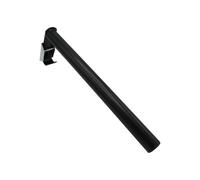 SecureFix Direct Folding Saddle Rack Pole Type (Horse Stable Wall Mounted Tack Room Rail Black)