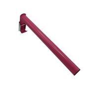 SecureFix Direct Folding Saddle Rack Pole Type (Horse Stable Wall Mounted Tack Room Rail Pink)