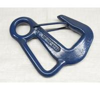 SecureFix Direct Fram Pipe Hook 3.4T 6.8T (Single Pair Tubular Cylinder Blue Powdercoated En1677-1)