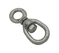 SecureFix Direct Galvanised Chain Anchor Swivel 6mm (1/4" Boat Mooring Anti Tangle)