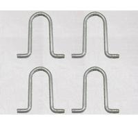 SecureFix Direct Galvanised Concrete In 'u' Bolt X4 (Caravan Tether Ground Anchor Security)