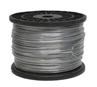 SecureFix Direct Galvanised Electric Fencing Wire 1.6mm (400M Reel Solid Electrified Fence Cattle Sheep Paddock)