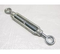 SecureFix Direct Galvanised Forged Straining Screw Eye Eye M33 X1 (Caravan Turnbuckle Open Body)