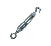 SecureFix Direct Galvanised Forged Straining Screw Hook Eye M30 X1 (Caravan Turnbuckle Open Body)