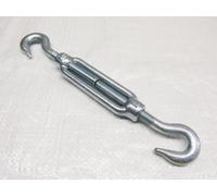 SecureFix Direct Galvanised Forged Straining Screw Hook Hook M20 X1 (Caravan Turnbuckle Open Body)