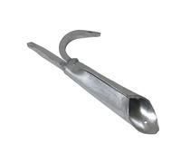 SecureFix Direct Galvanised Single Boat Hook Spike 8" (200MM Mooring Docking Rope Replacement Head)