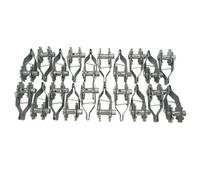 SecureFix Direct Galvanised Wire Fence Ratchet Strainers X20 (Heavy Duty In-Line Tensioner Tightening)