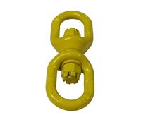 SecureFix Direct Grade 80 Swivel Eye Eye 19mm 12.5T (Double Lifting Chain Rotating G80)
