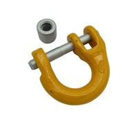SecureFix Direct Half Coupling Link Grade 8 With Pin & Sleeve Set 7mm (2T Lifting Chain Sling Component)