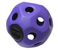 SecureFix Direct Hay Ball Horse Feeder Toy - Purple (Hanging Treat Slow Feeding Stable)