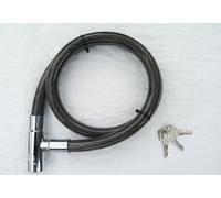 SecureFix Direct Heavy Duty Bike Lock Cable With Keys 22mm X 1150mm (Cycle Bicycle Motorbike Security Gate)
