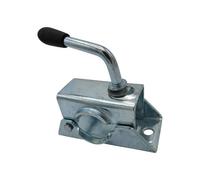 SecureFix Direct Heavy Duty Jockey Wheel Fixing Bracket 42mm (Trailer Caravan Metal Handle)