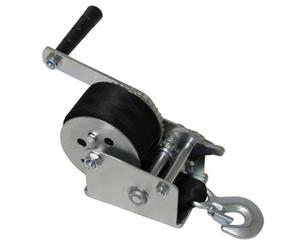 SecureFix Direct Heavy Duty Manual Hand Winch Webbing Strap Hook 2000Lb / 907Kg