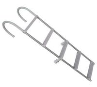 SecureFix Direct Hook Over Aluminium Boarding Ladder 5 Step (Boat Steps Removable Sailing Marine)