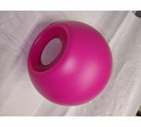 SecureFix Direct Horse Ball Toy With Handle - Pink (Play Equine Pony Boredom Field Training Hard Plastic)