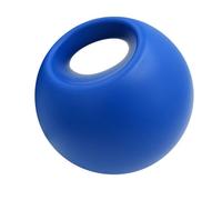 SecureFix Direct Horse Ball Toy With Handle (Play Equine Pony Boredom Field Training Hard Plastic Blue)