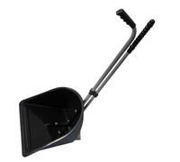 SecureFix Direct Horse Poop Scoop And Rake Black (Manure Equestrian Heavy Duty Lightweight)