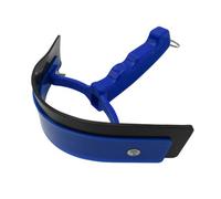 SecureFix Direct Horse Sweat Scraper Equestrian - Blue (Plastic Hair Grooming Tool Pony Supplies)