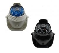 SecureFix Direct Illuminated Pivoting Marine Navigation Compass Black (Mounting Bracket Sea Boat Black)