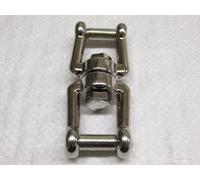 SecureFix Direct Jaw Jaw Swivel Stainless Steel With Flush Pins 19mm (Marine Boat Sailing Pin 10373Kg)