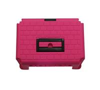 SecureFix Direct Large Horse Riding Grooming Box Pink (Equestrian Tack Tray Removable Insert)