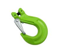 SecureFix Direct Lifting Clevis Sling Hook With Latch 8mm (Grade 100 2.5 Ton Chain Component 2.5T)