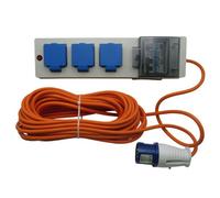 Generic Camping Electric Hook Up Cable 15M 16A (Campsite Mains Power Lead)