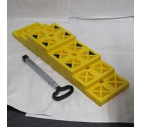 SecureFix Direct Motorhome Caravan Levelling Ramp Blocks 10Pc (Carry Handle Camper Van Level Up Jack Pads)