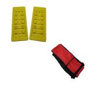 SecureFix Direct Motorhome Caravan Levelling Ramps 5 Ton X2 - With Storage Bag (Pair Heavy Duty Level Up Blocks)