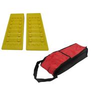 SecureFix Direct Motorhome Caravan Levelling Ramps 8 Ton X2 - With Storage Bag (Pair Heavy Duty Level Up Blocks)
