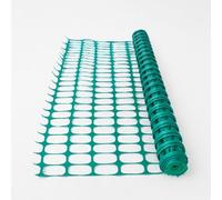 SecureFix Direct Plastic Barrier Mesh Fencing Green 25M (Temporary Fence Garden Safety Work Site)