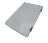 SecureFix Direct Plastic Compartment Storage Box 10 Slots (Organiser Fishing Tackle Small Craft Removable)