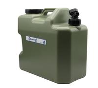 SecureFix Direct Plastic Fresh Water Carrier Container 18L (Green Jerry Can Tap Fishing)