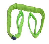 SecureFix Direct Polyester Endless Lifting Round Sling With Wear Sleeve (1T Swl 1M Ewl Hi Vis Webbing 1000Kg)