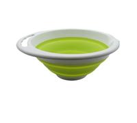 SecureFix Direct Pop Up Collapsible Camping Bowl (Folding Silicone Outdoor Eating Dish Hiking)