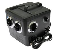 SecureFix Direct Portable Air Cooler Fan (Evaporative Swamp Home Office Cooling Water Ice Black)