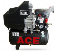 SecureFix Direct Portable Electric Air Compressor 24L 135Lpm 8 Bar / 115Psi (1.5Hp 1.1Kw Lightweight Garage Workshop)