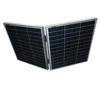 SecureFix Direct Portable Folding Solar Panel Kit 120W 12V (Polycrystalline Caravan Energy Motorhome Power Charger)