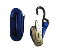 SecureFix Direct Ratchet Tie Down Strap 25mm 0.8T 5M X1 (Heavy Duty Cargo Lashing Ton S Hook)